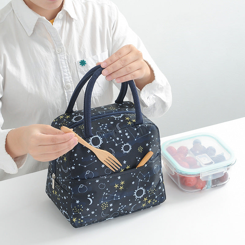 Cold Insulation Thermal Bag Aluminum Foil Thickening Lunch Bag Handbag