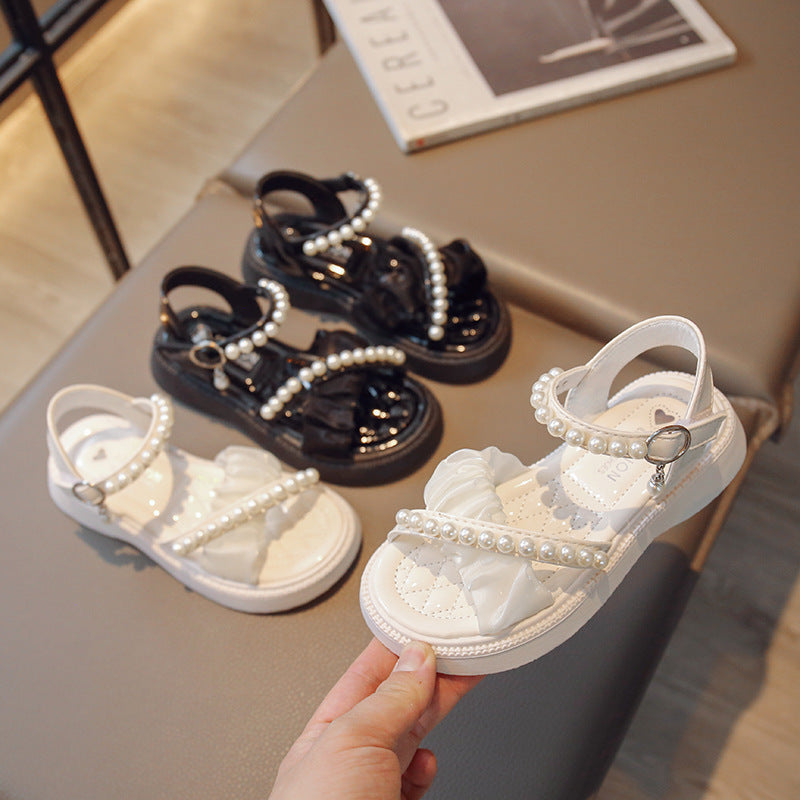 Fashion Toe Flat Princess Shoes Little Girl