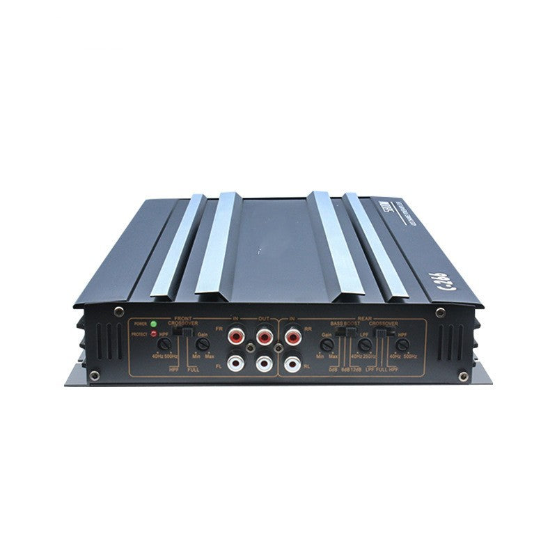Four Channel Car Amplifier Made Of Aluminum Alloy