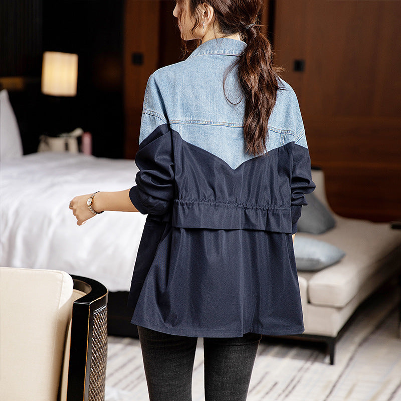 Trench Coat For Women Spring New Loose Plus Size Slimming And Fashionable