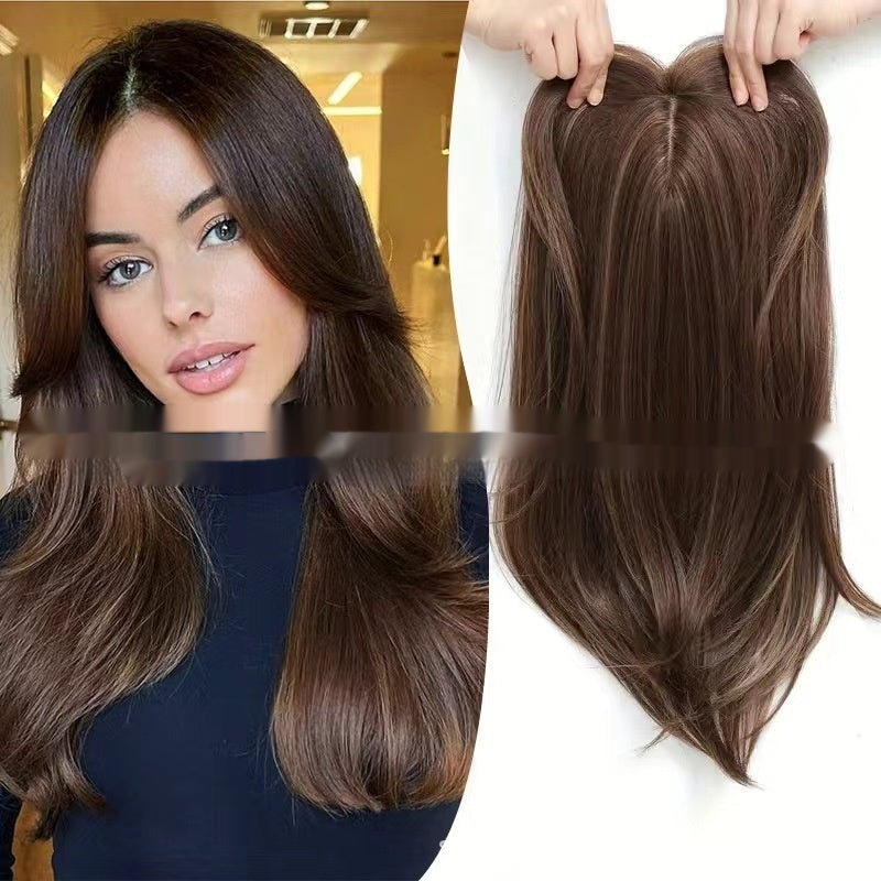 Amazon Foreign Trade Top Hair Supplementing Piece Women