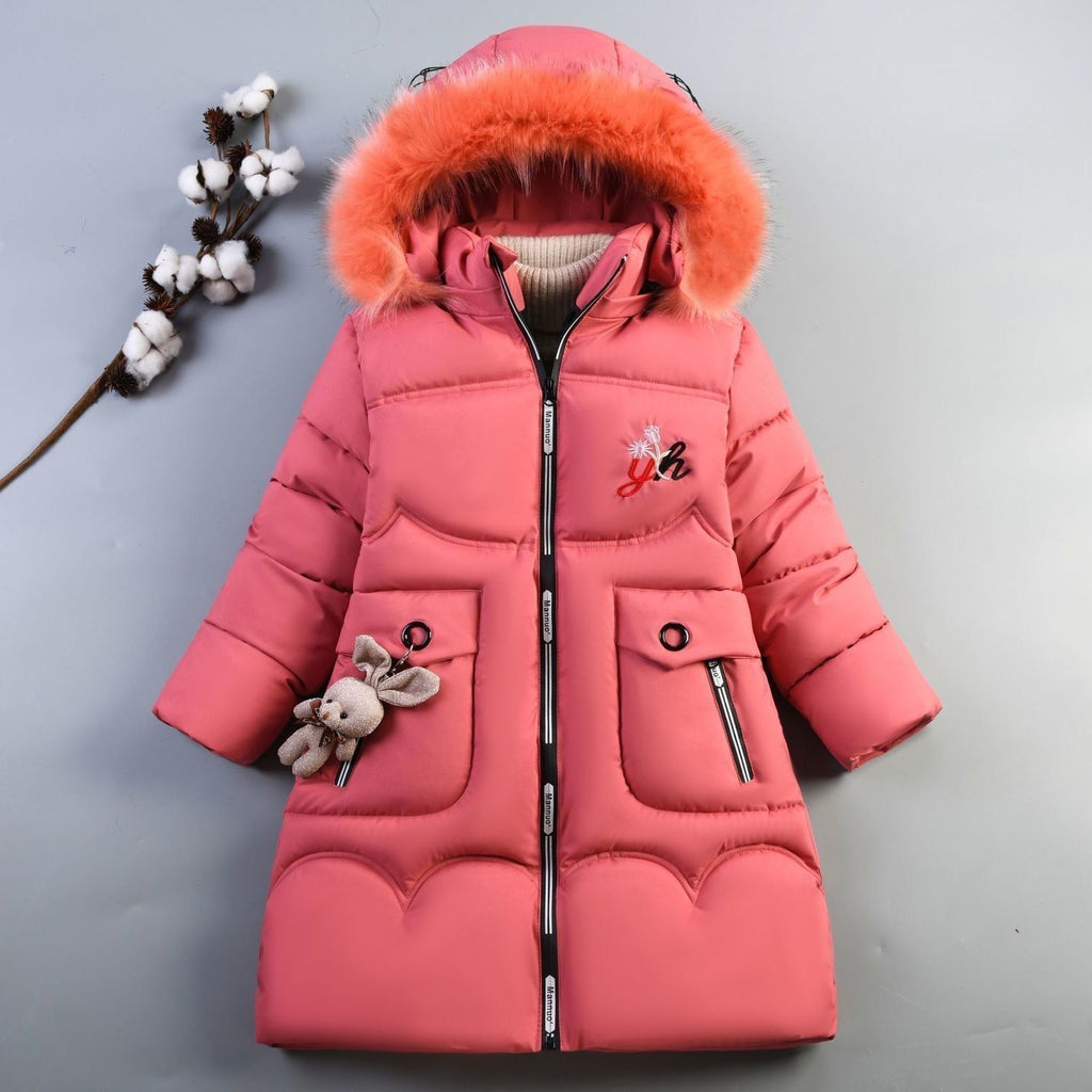 New Thickened Children's Cotton Clothes Warm