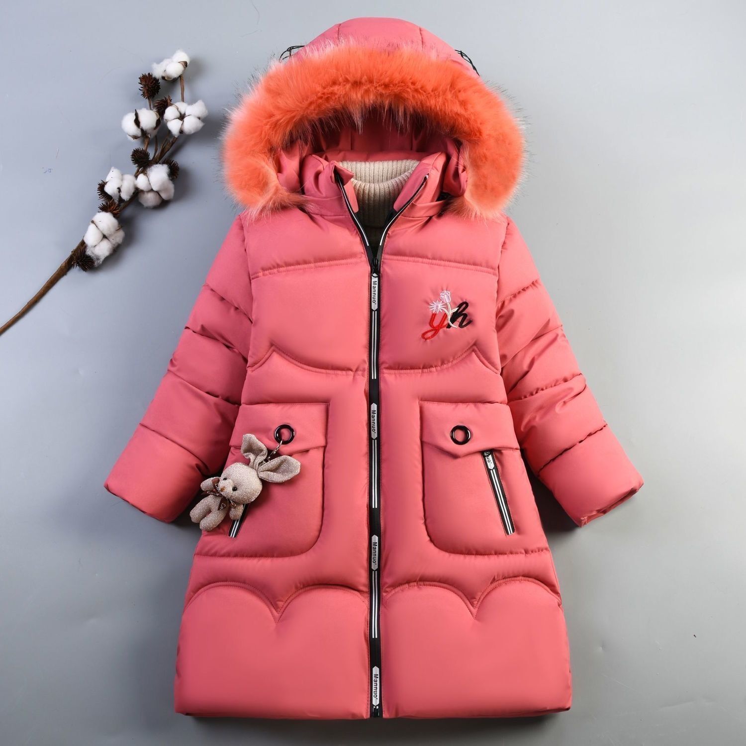 New Thickened Children's Cotton Clothes Warm