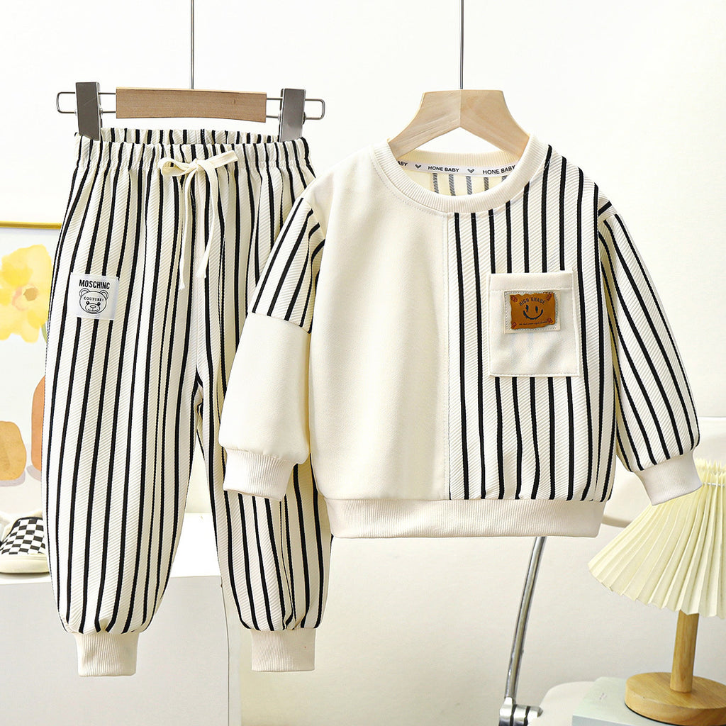 Round Neck Long-sleeved Sweater For Boys And Girls