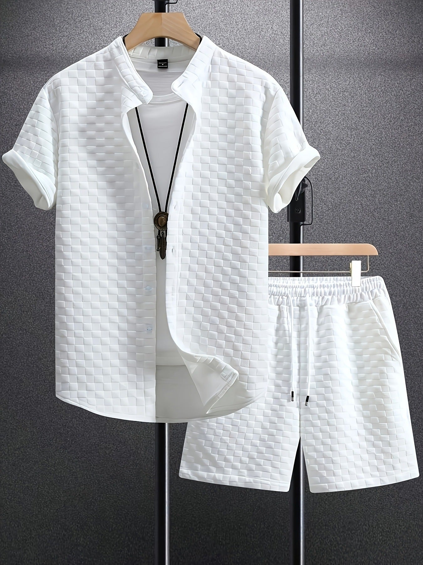 Men's Vacation Casual Style Shirt For European And American Summer