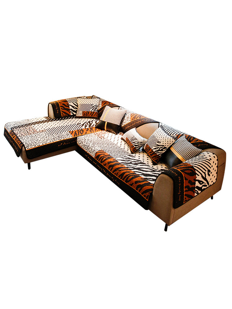 High Grade Animal Pattern Sofa Cover