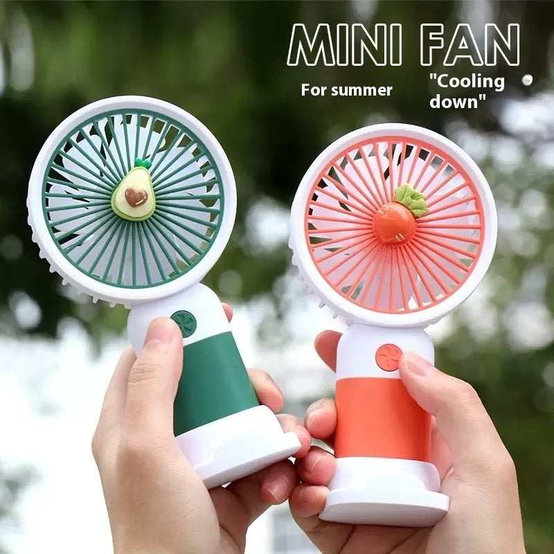 Rechargeable Handheld Desktop Portable Little Fan USB Electric Fan