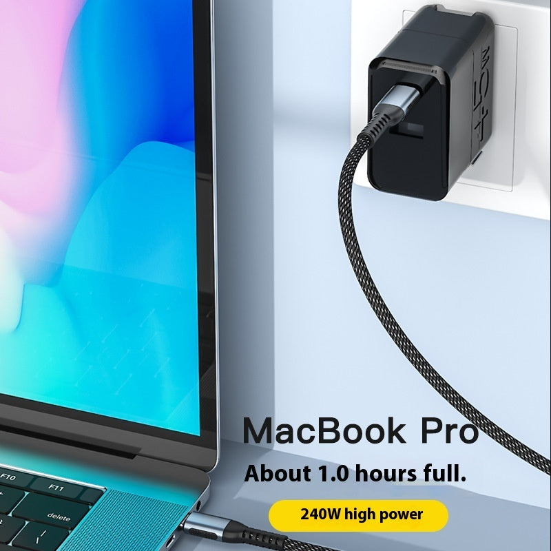 PD Fast Charge 240W Data Cable Weaving